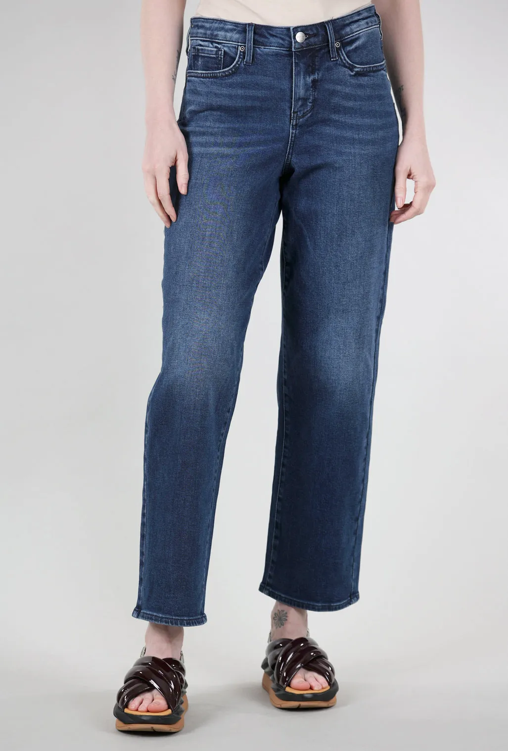 Jemma Barrel Jeans, Moonlight