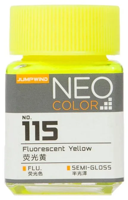 Jumpwind 115 Neo Color Fluorescent Yellow Paint 18ml