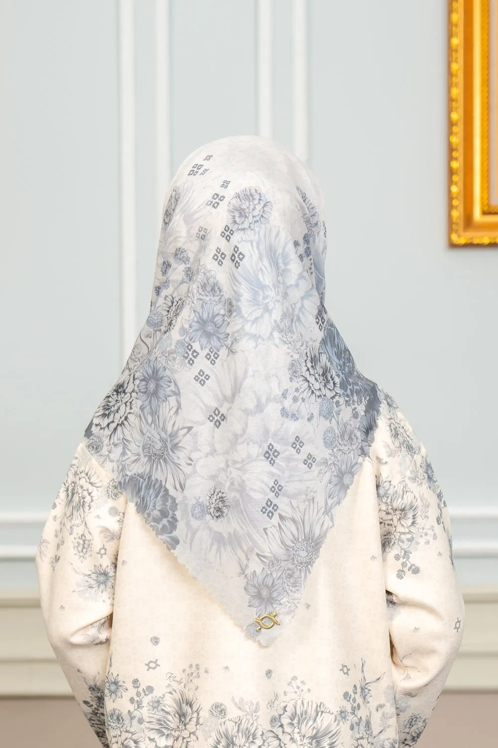 Kananta Scarf Kids Charcoal Frost
