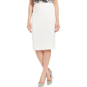 Kasper Womens Knee-Length Lined Pencil Skirt