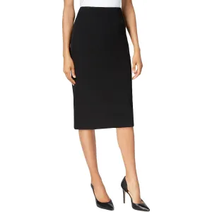Kasper Womens Plus Crepe Work Pencil Skirt