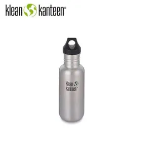 Klean Kanteen Classic 18Oz Water Bottle with Poly Loop Cap