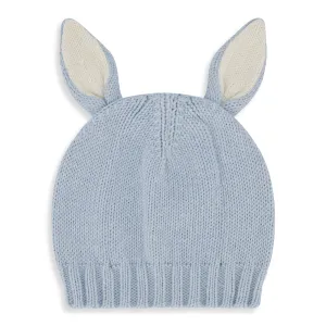 Knit Bunny Hat -- Sky Blue
