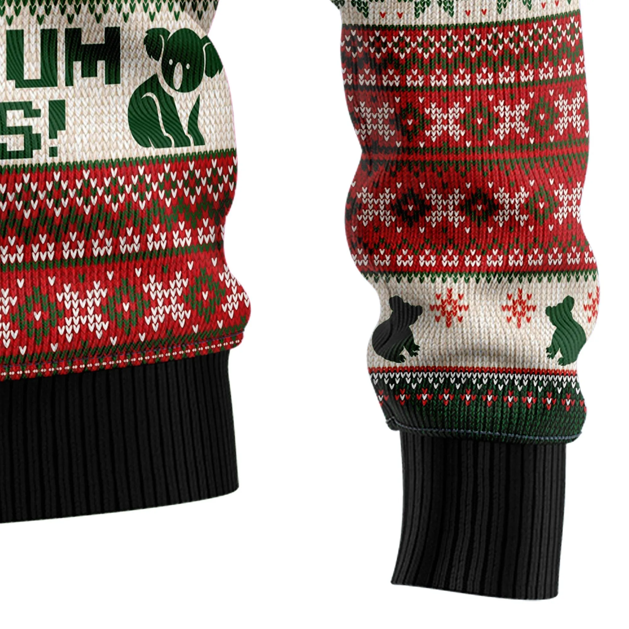 Knitted Ugly Sweater JulesRoche All-Over-Print Holiday Outfit