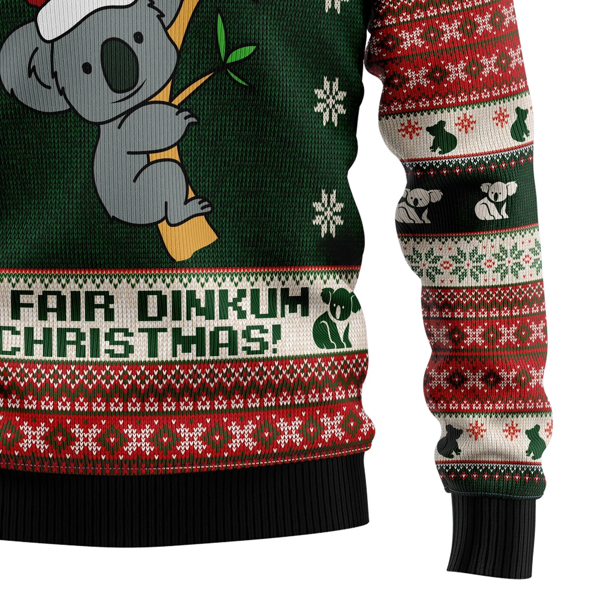 Knitted Ugly Sweater JulesRoche All-Over-Print Holiday Outfit