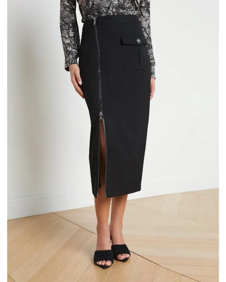 L’Agence Maverick Cargo Pencil Skirt