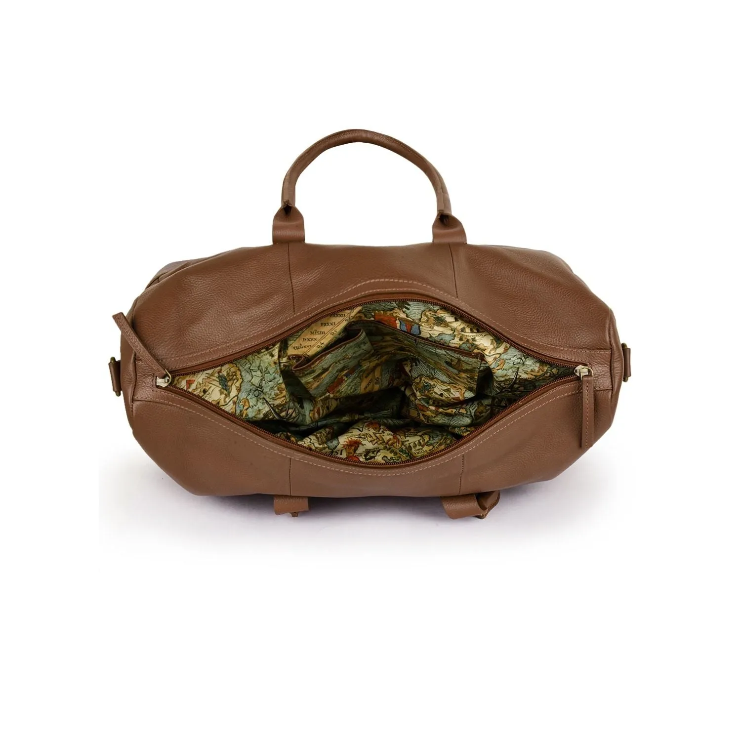 Leather Travel Duffel Bag -PRM1300