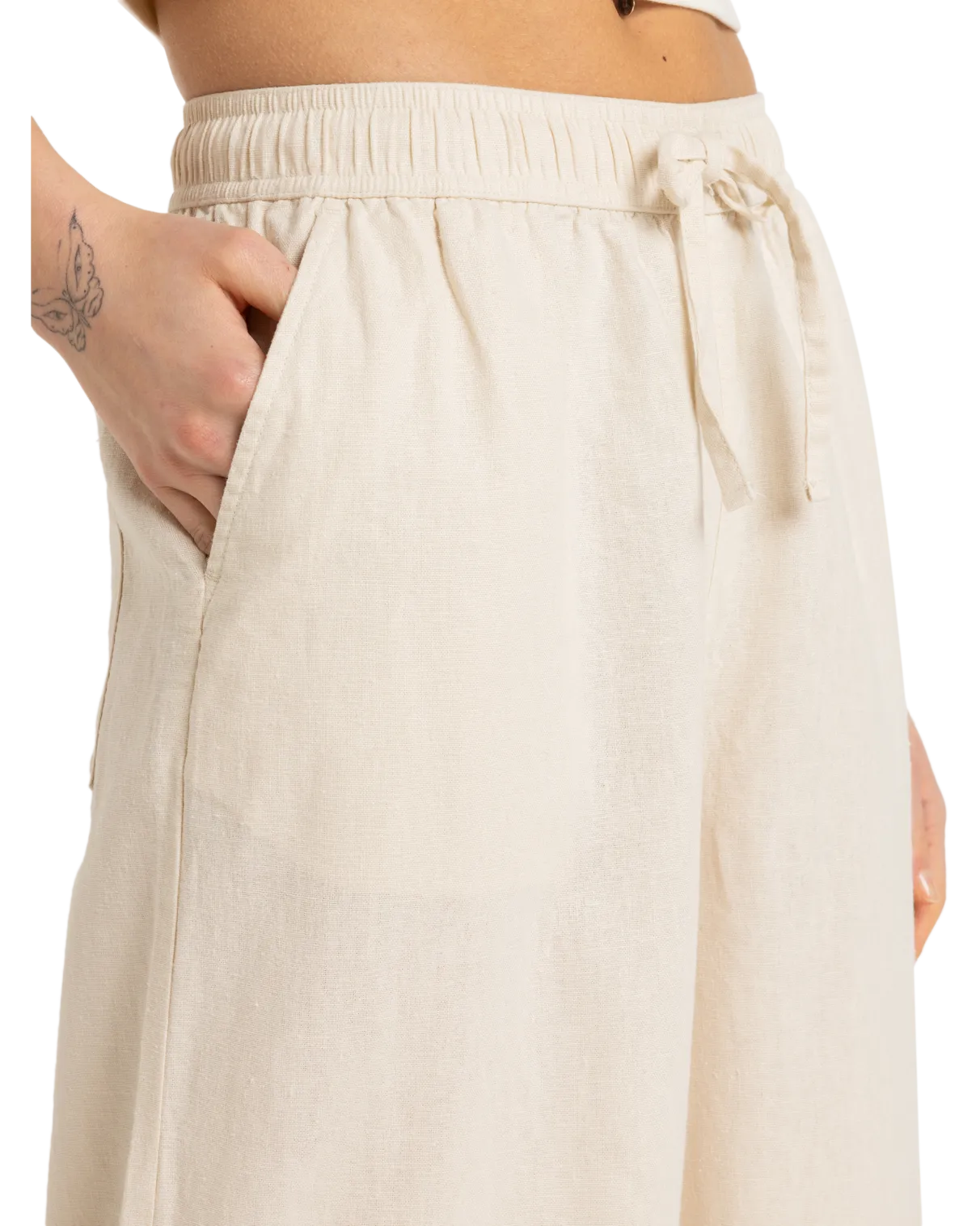 Lekeitio Break Midweight Trousers in Parchment