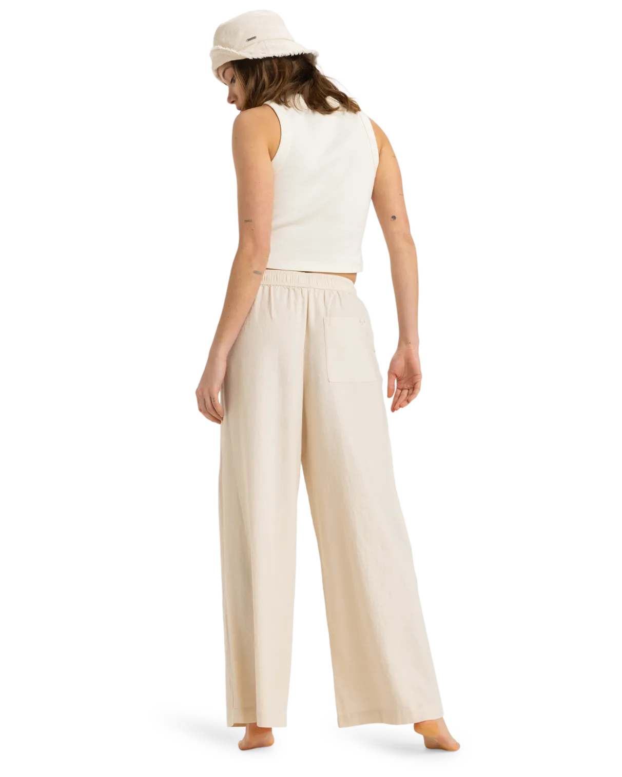 Lekeitio Break Midweight Trousers in Parchment