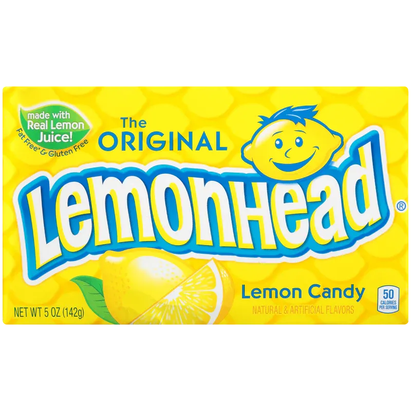 Lemonhead Lemon Candy - 5oz Theater Box