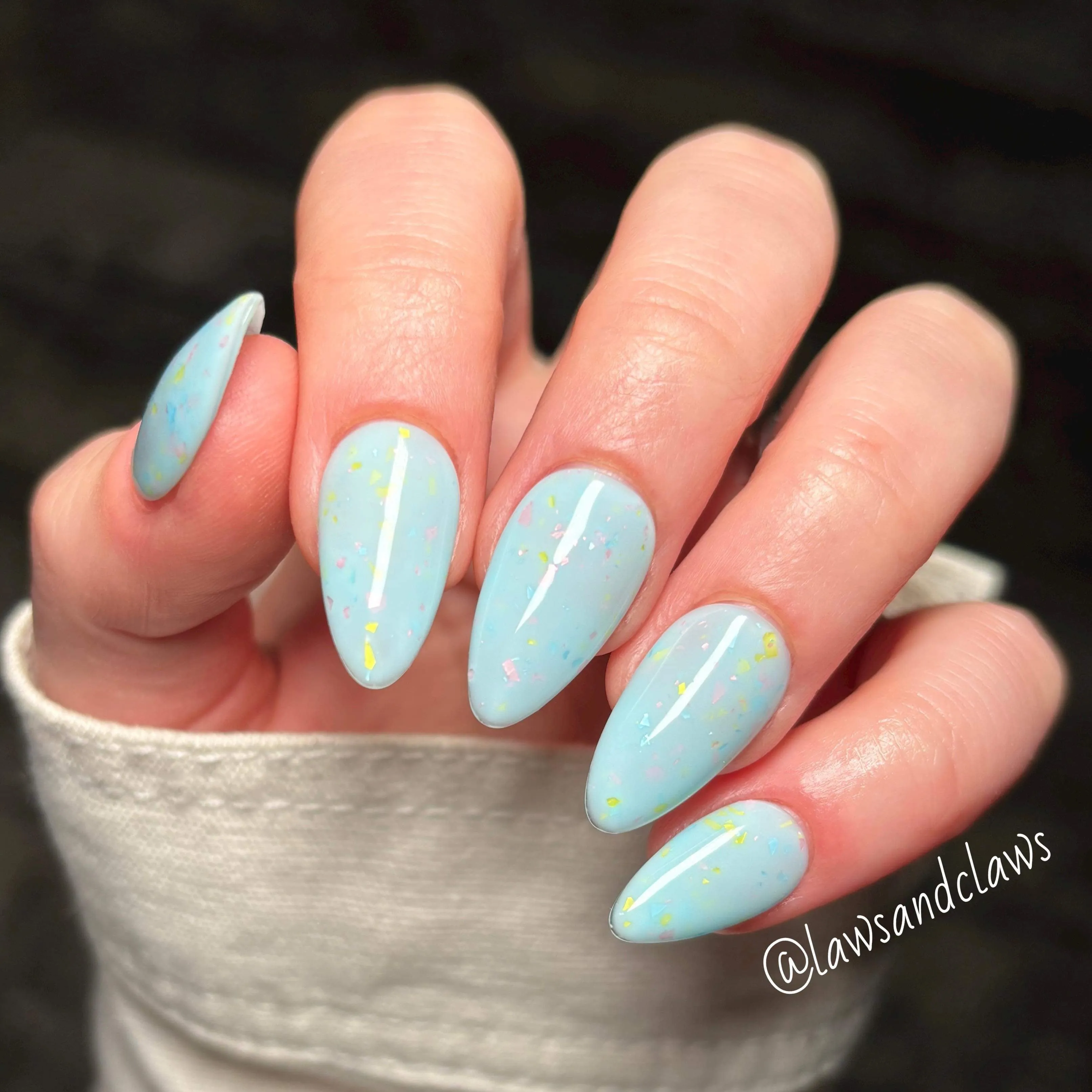 Light Blue Sugar Rubber Base Coat Gel