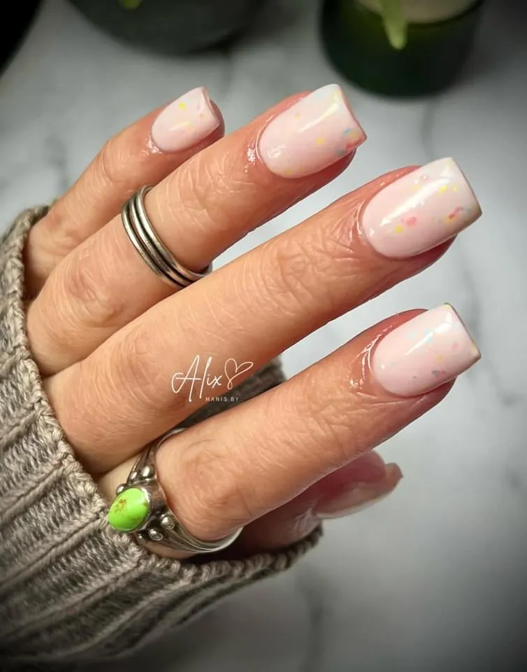 Light pink Sugar Rubber Base Coat Gel