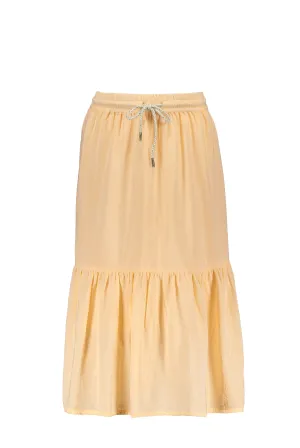 Like Flo Viscose Linnen Maxi Skirt