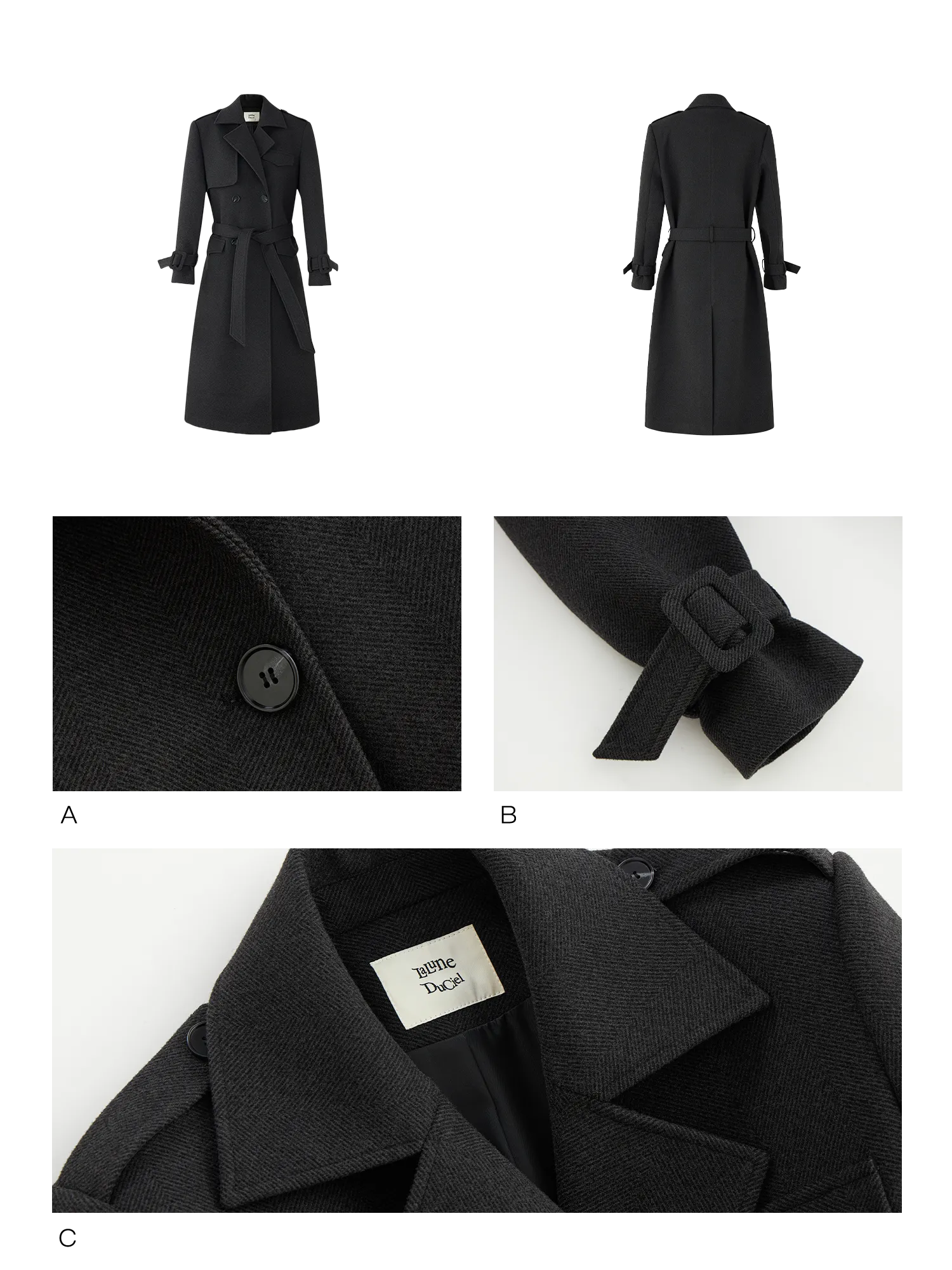 LLDC 'THE DESIRED CITY' Abigail Coat [2COLOR]