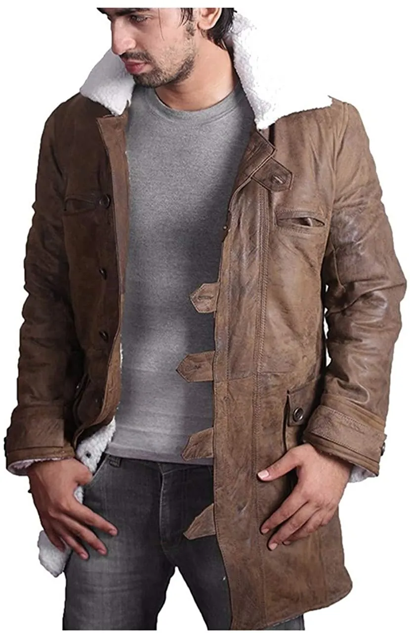 Long Brown Fur Coat