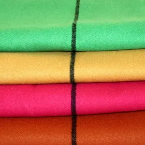 Lua - Cosy Knit Reversible Scarf - Tartan - 190 x 70cms - 4 Colour Options