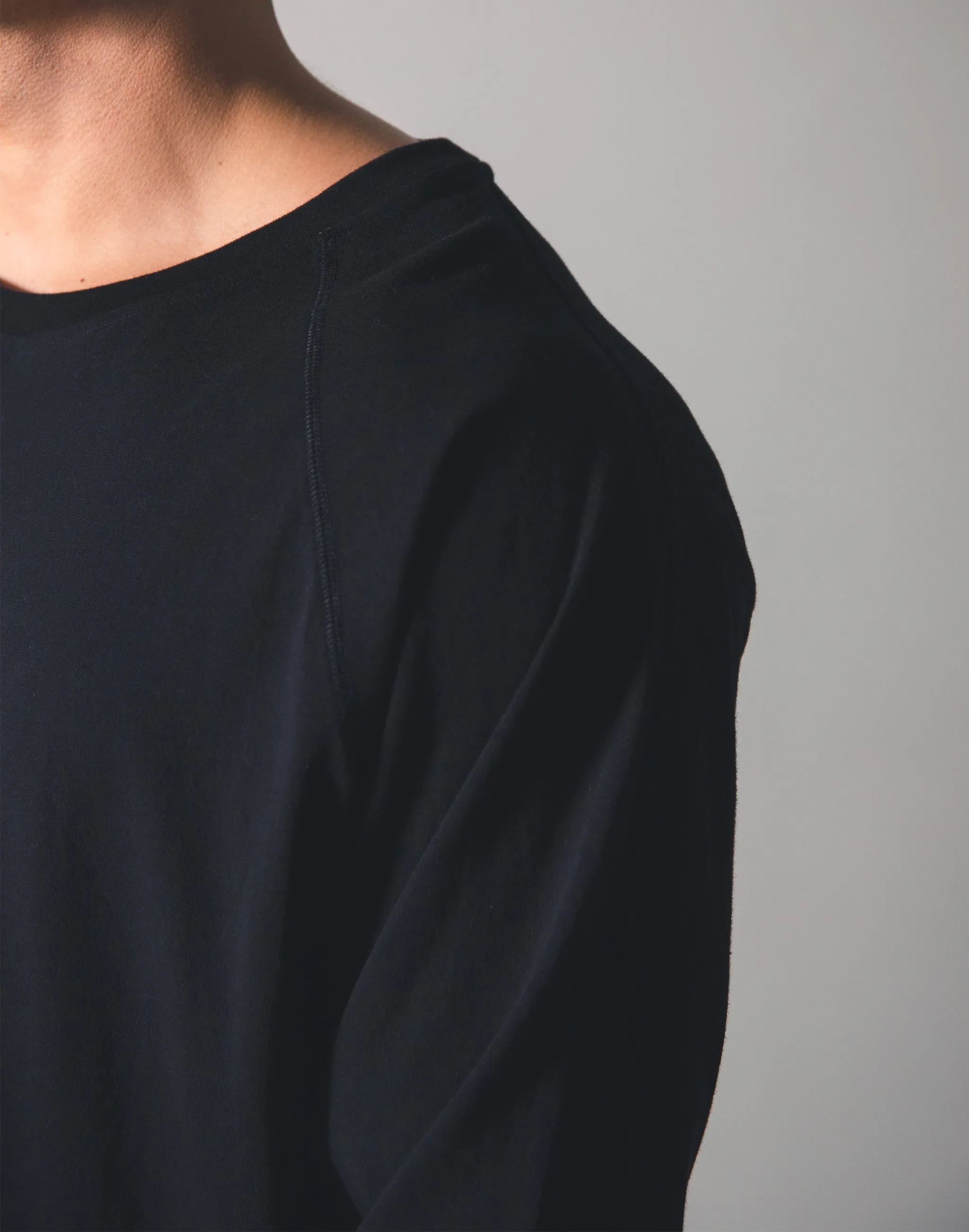 LYFT  Logo Long T-shirt - Black