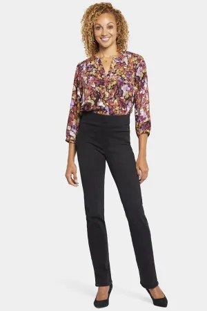 Marilyn Straight Pull-On Jeans Dark Grey SpanSpring™ Denim | Legend