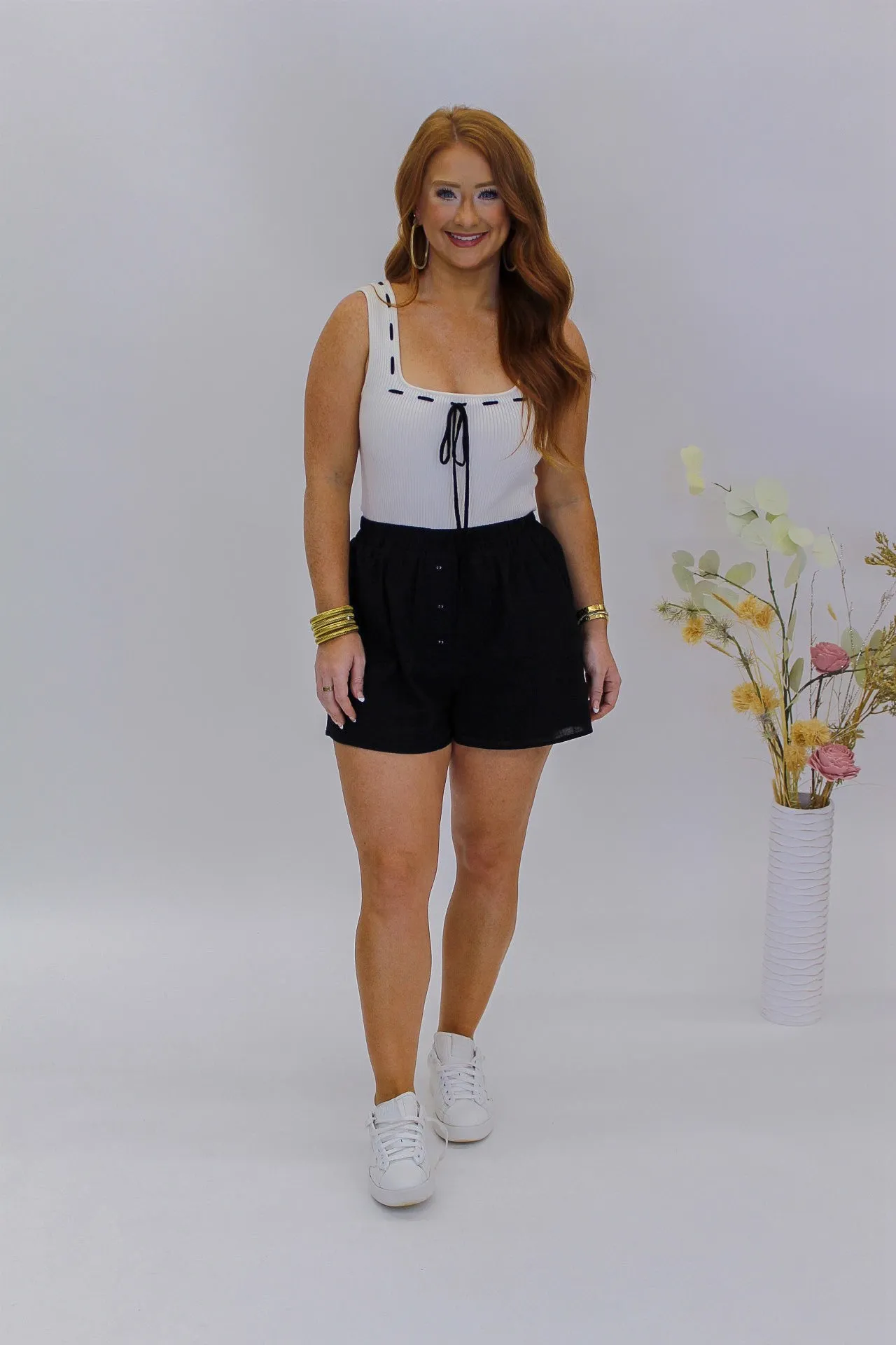 Mattie Stitch Knit Bodysuit