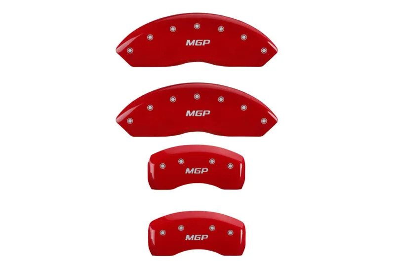 MGP 2017  Toyota 86 MGP 4 Caliper Covers Engraved Front & Rear MGP Black, Red & Yellow Finish