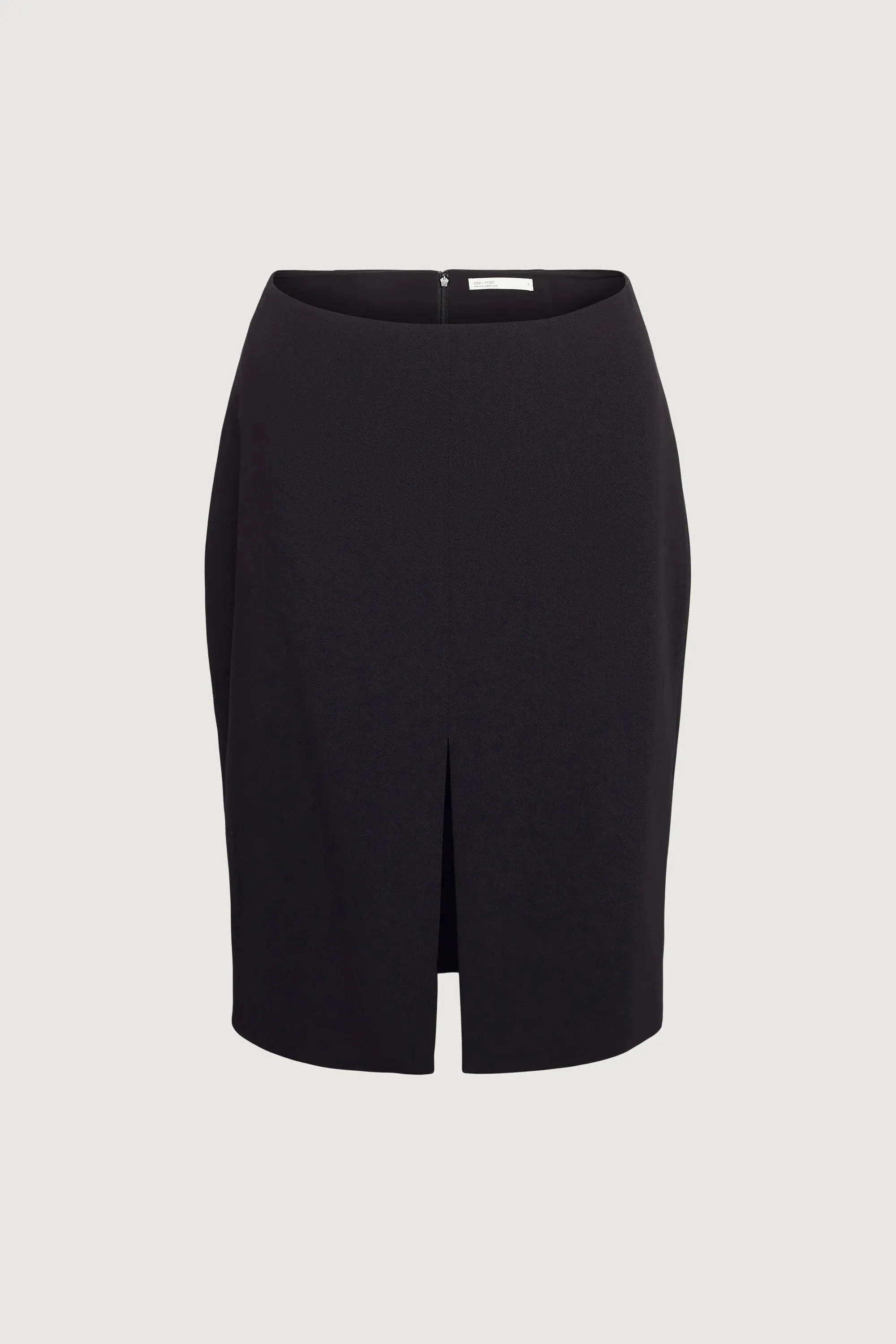 Midi Suiting Skirt With Slit