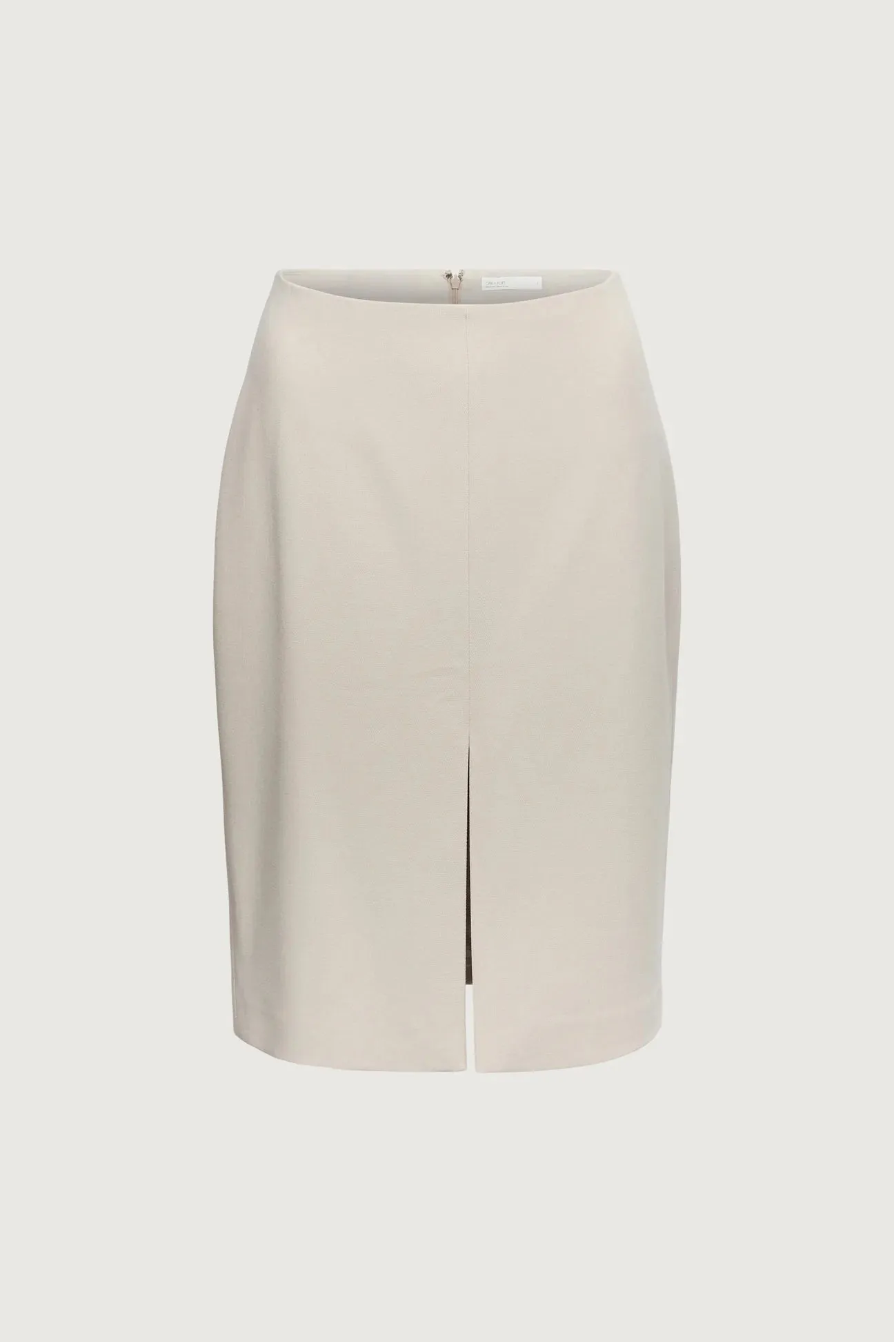 Midi Suiting Skirt With Slit