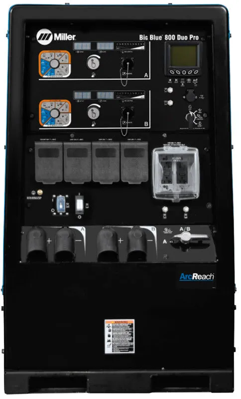Miller Big Blue 800 Duo Pro (Deutz) Diesel Welder w/ArcReach 907751
