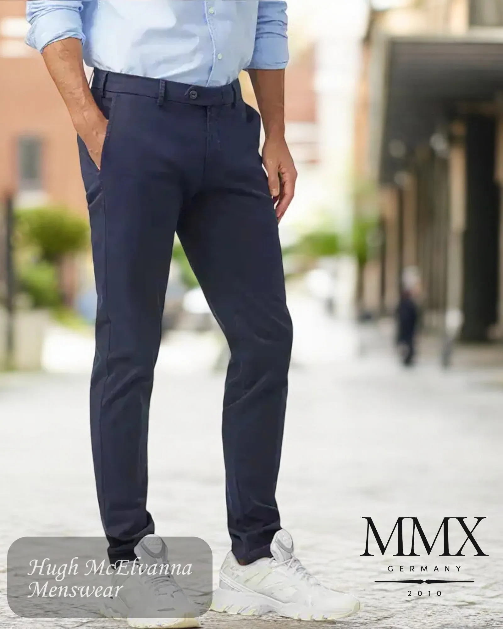 MMX LUPUS Blue Chino - 7302/817