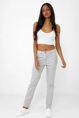 Mom Trousers in Grey