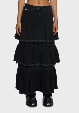 Morticia Maxi Skirt