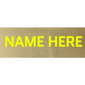 Name Patches - Customer's Product with price 57.00 ID VCbvdTChojHebaDOLElmPGvs