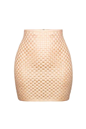 Nirvana gold bondage skirt