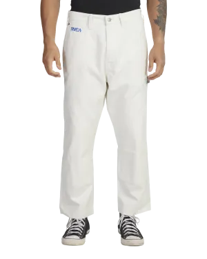 Painters Trousers in Eggshell
