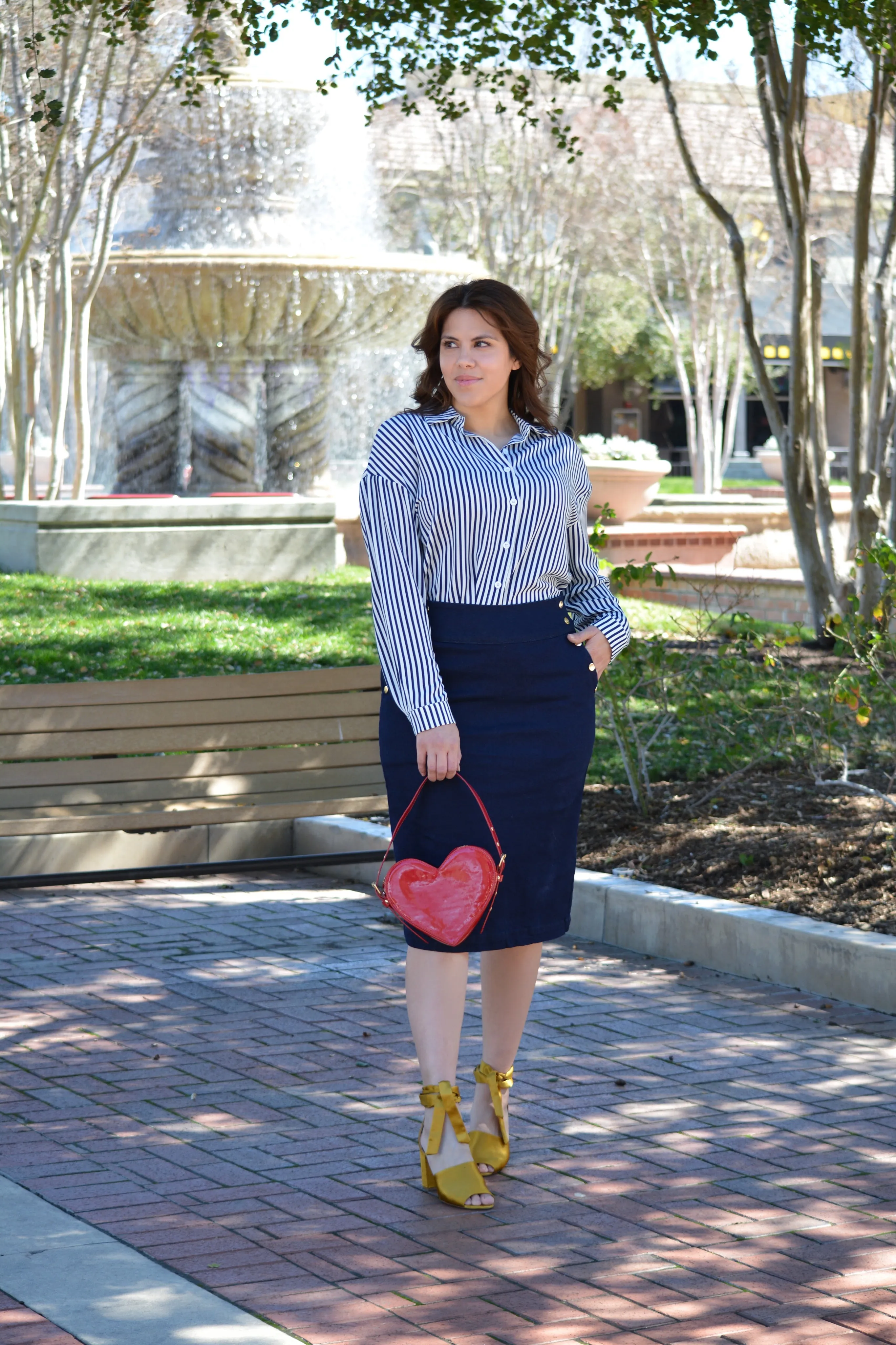 Petra Dark Denim Skirt (Skirt Society Exclusive)