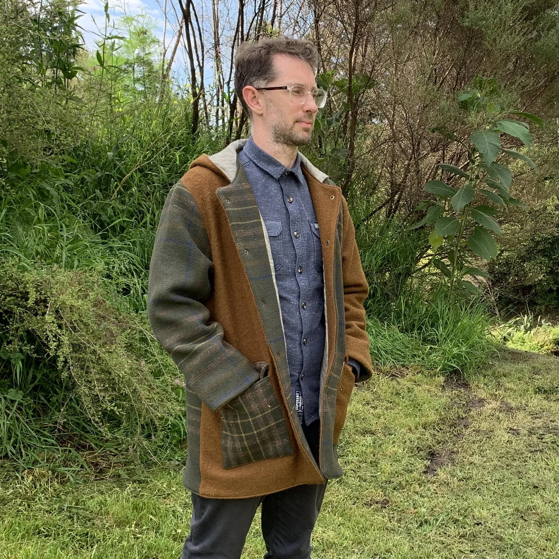 Pixie Coat Sewing Pattern - Men's/Straight Fit