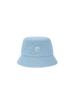 Play Square Logo Denim Bucket Hat