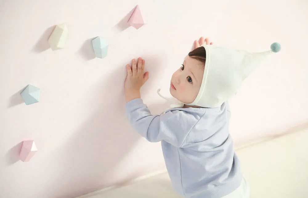 Pom & Pixie Cream Bonnet