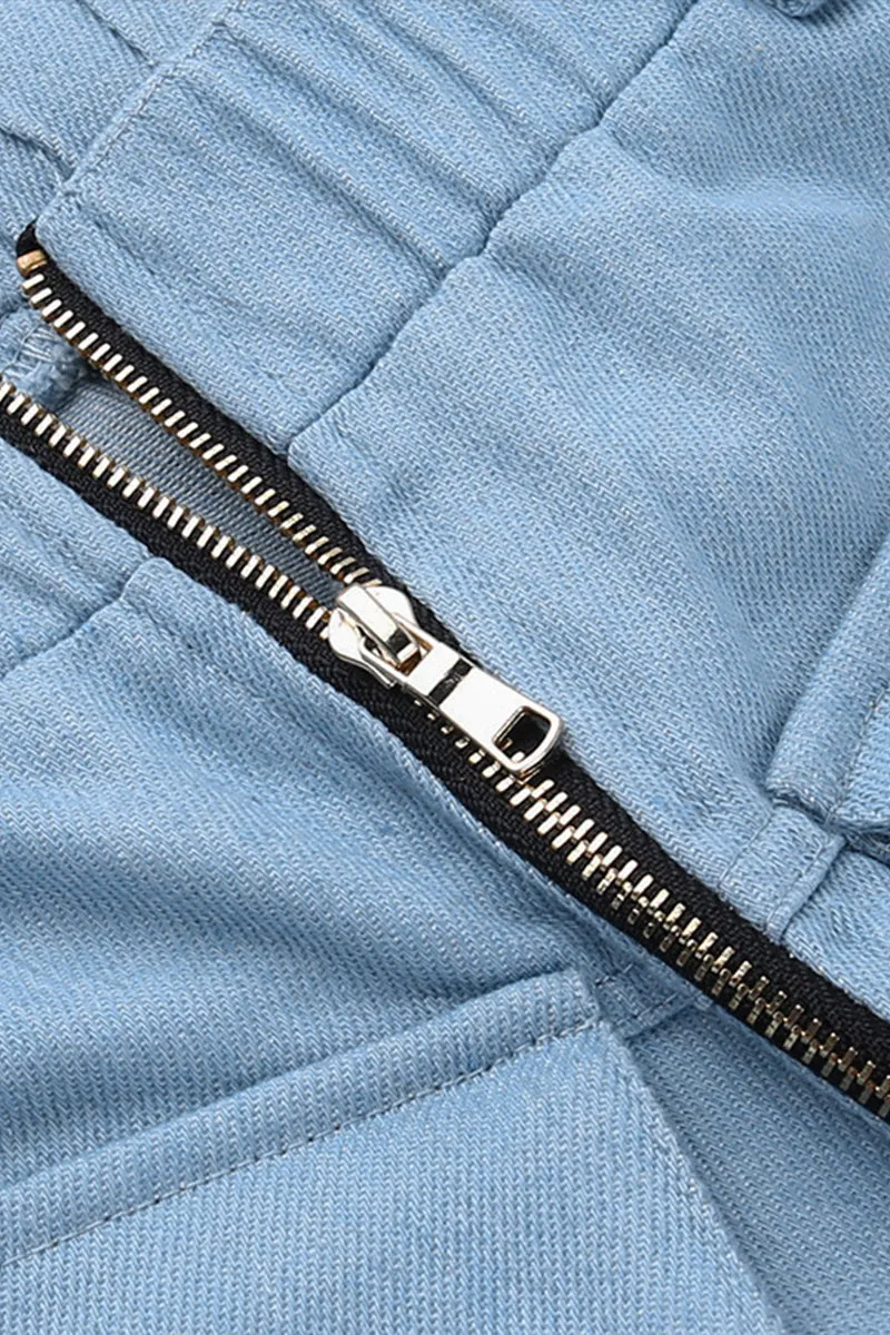 PQ3213 Baggy Denim Pants