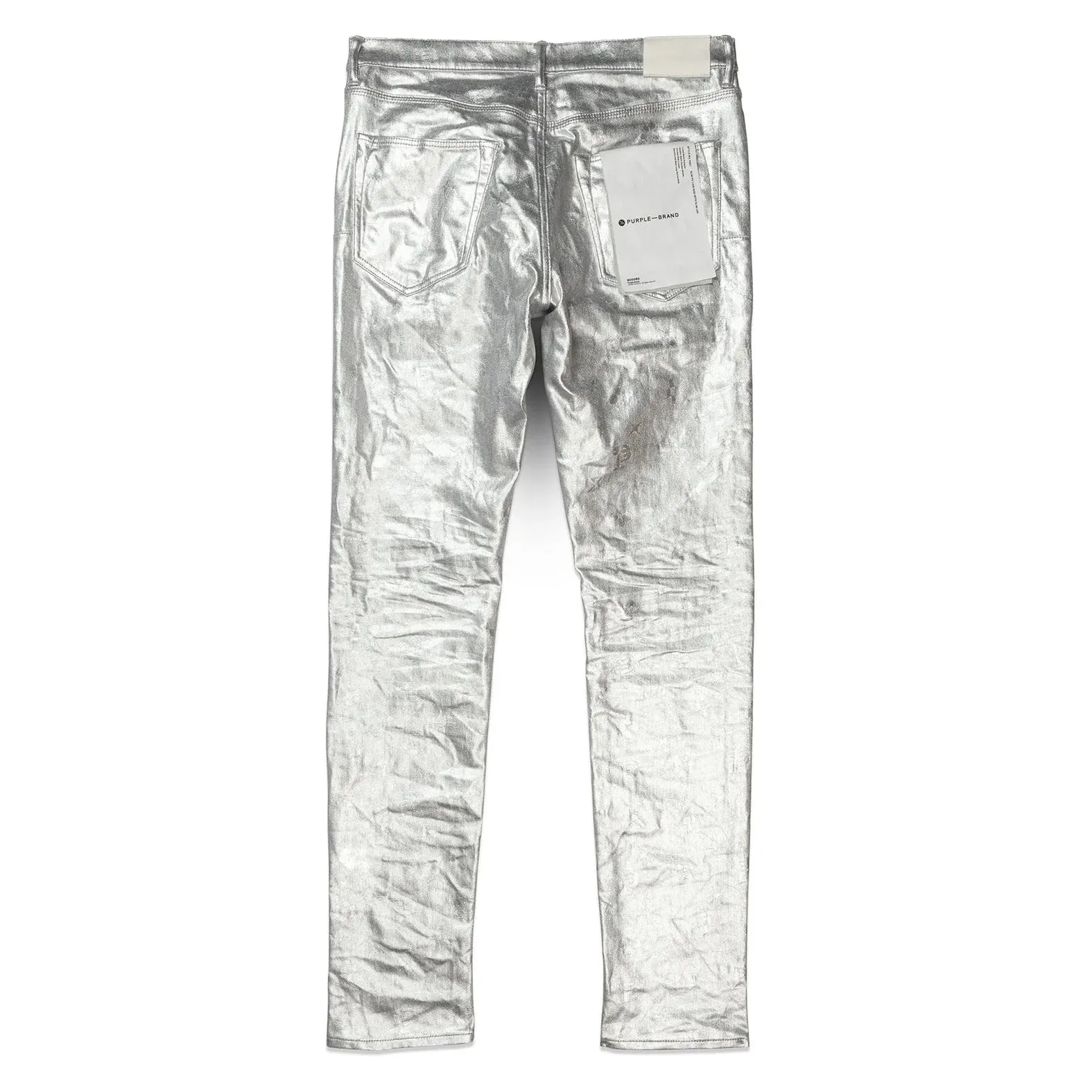 Purple Brand Metallic Monogram Jean