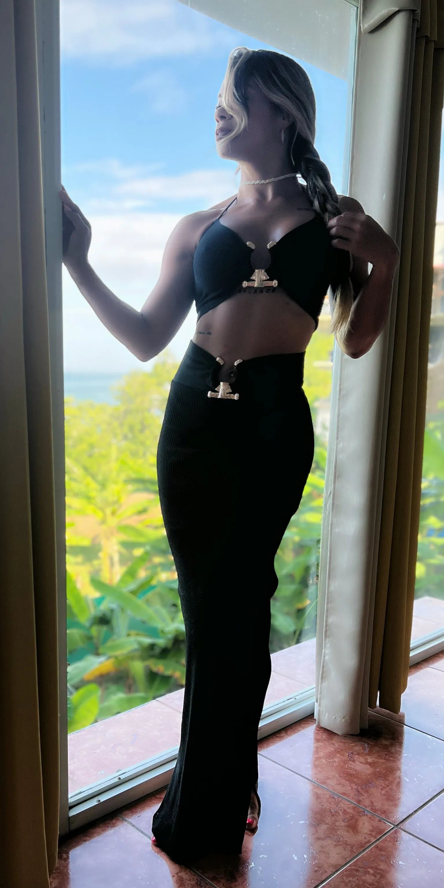 Queen Maxi Skirt Set
