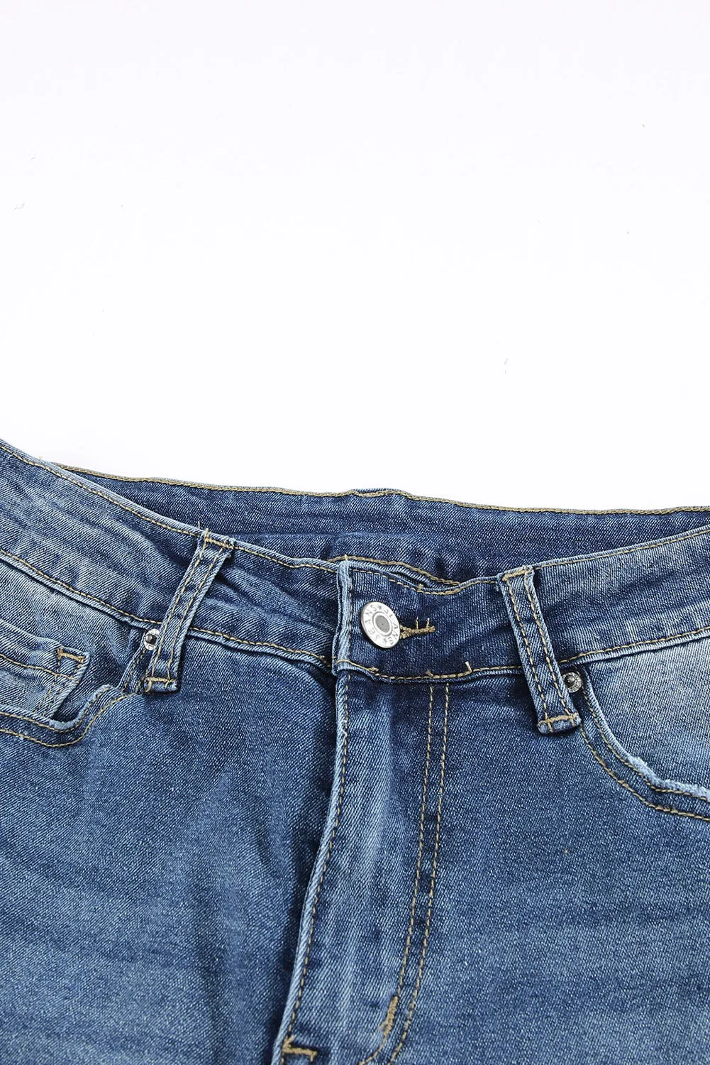"Buckle Bunny" High Waist Flare Jeans