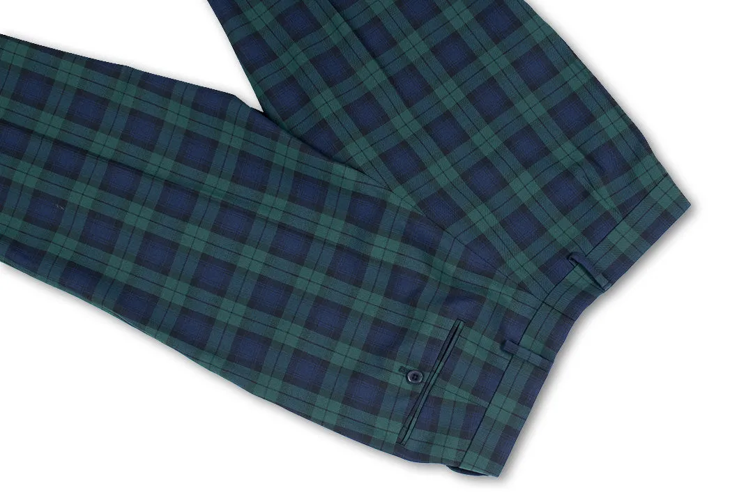 Ready-to-Wear Black Watch Tartan Trousers