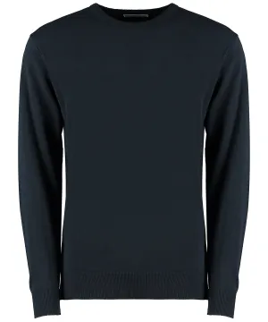 Regular fit Arundel crew neck sweater | Navy
