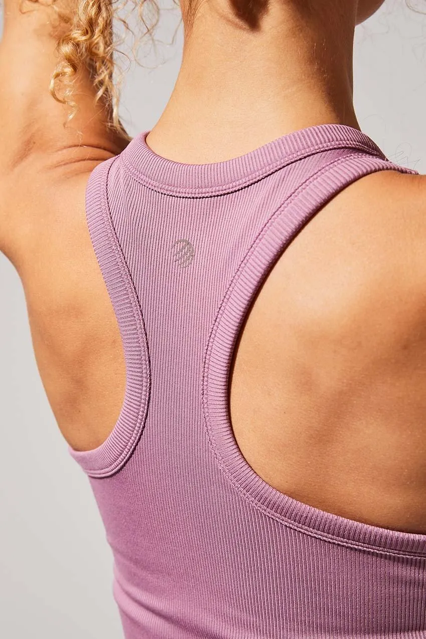 Renegade Knit Tank - Dusty Rose