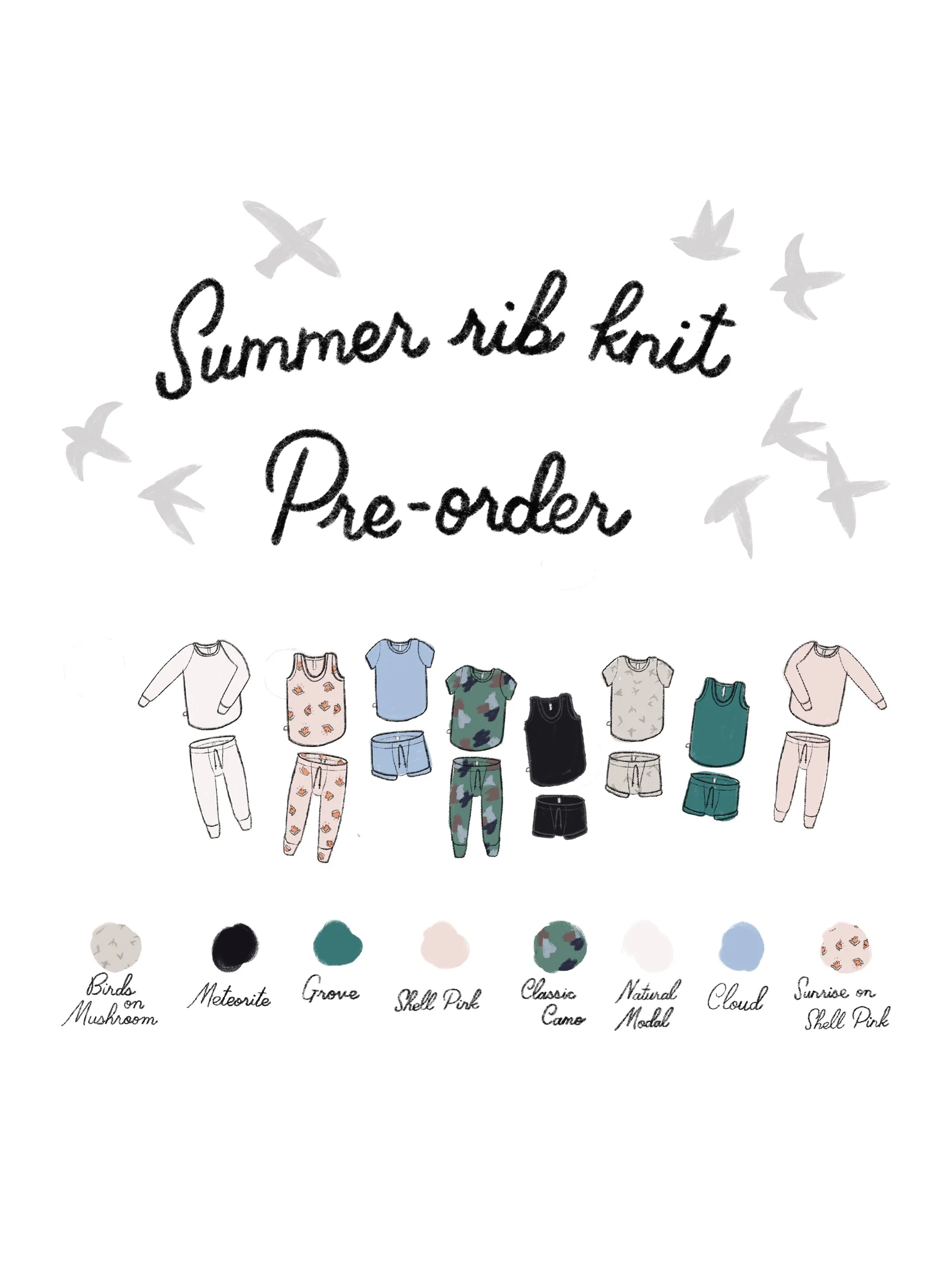 rib knit tank top CO - grove