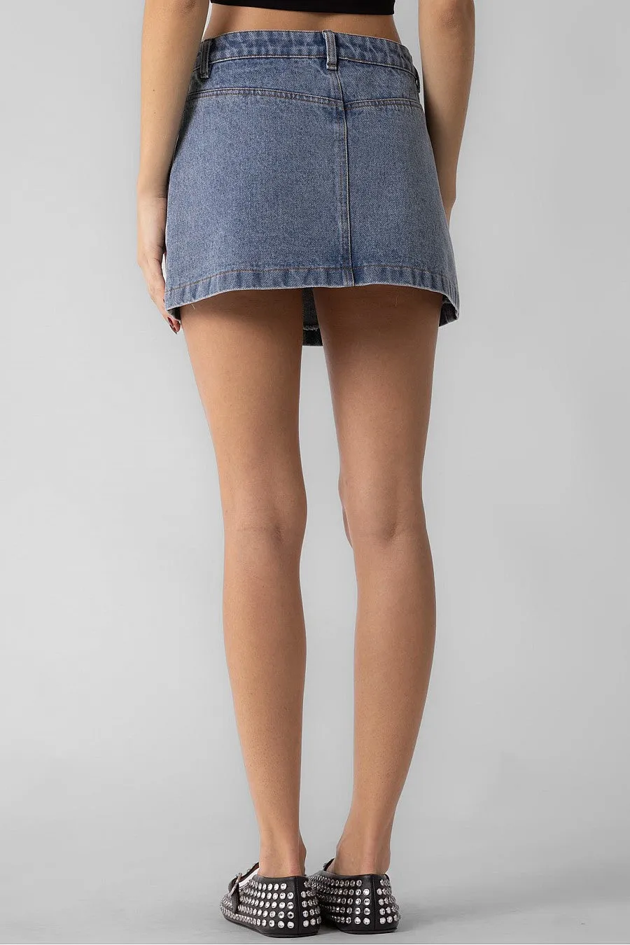 Ricki Denim Mini Skirt