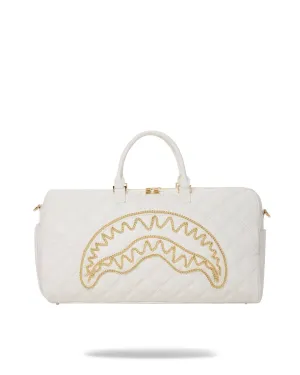 Riviera White Gold Duffle
