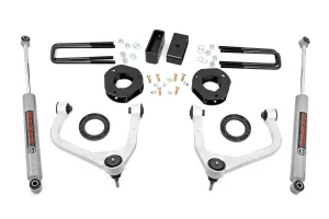 Rough Country Lift Kit Chevy Silverado 1500 2WD/4WD (19-22) [3.25" Lift] w/ or w/o Struts