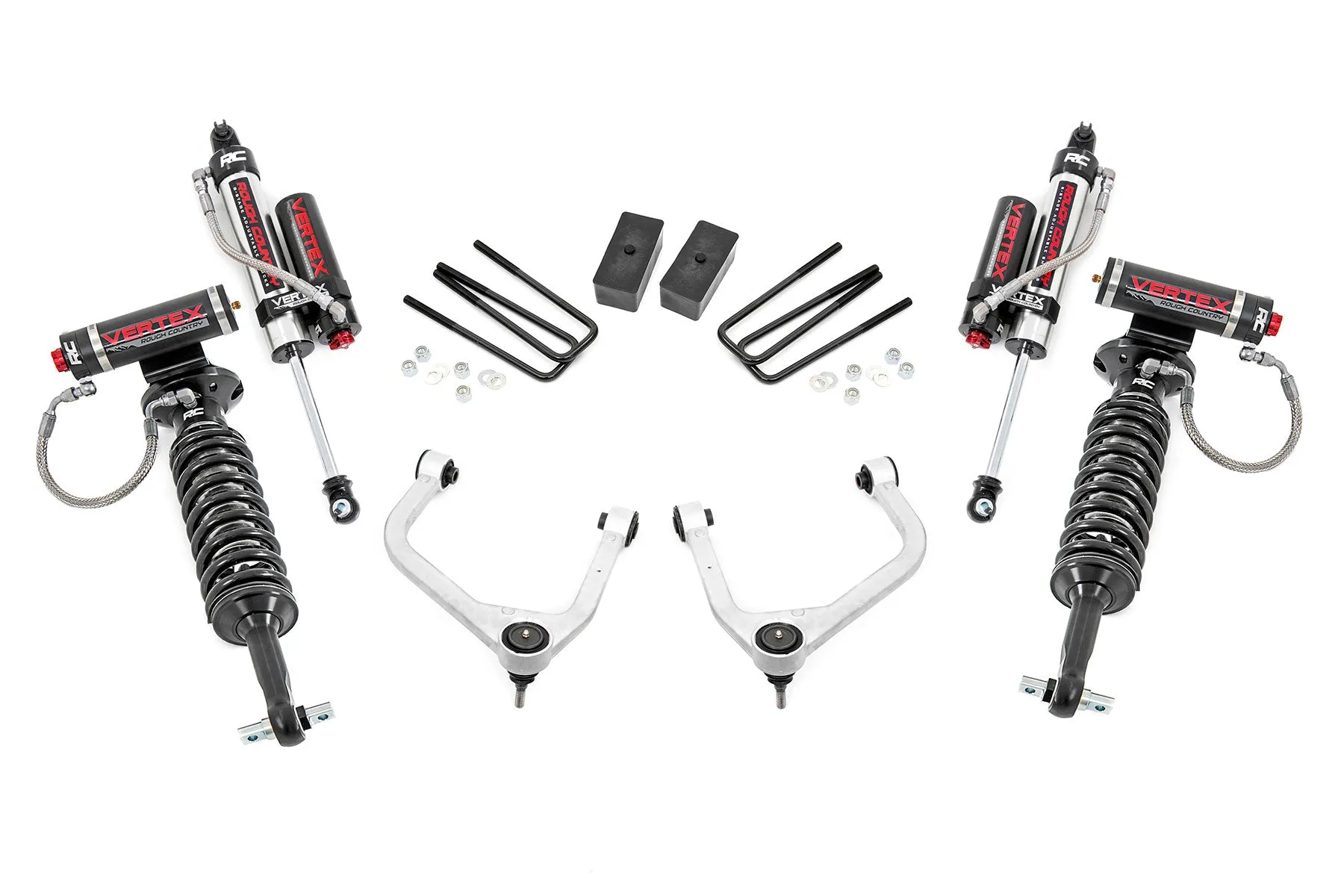 Rough Country Lift Kit GMC Sierra 1500 2WD/4WD (19-22) [3.50" Lift] w/ or w/o Struts