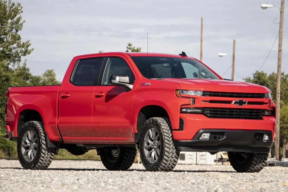 Rough Country Lift Kit GMC Sierra 1500 2WD/4WD (19-22) [3.50" Lift] w/ or w/o Struts